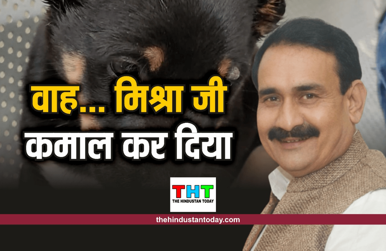 Indore News: गृहमंत्री नरोत्त्म मिश्रा ने पप्पू को दी अनोखी सजा, काटे थे कुत्ते के कान